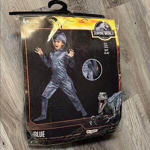 Jurassic Park Costume Set with Tail and Headpiece